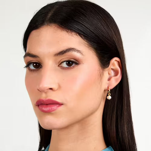 Orecchini donna morellato color oro collezione perla