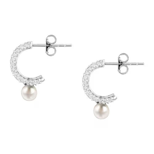 Orecchini donna morellato argento collezione perla