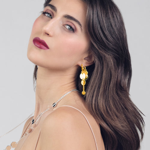 Orecchini donna Unoaerre color oro