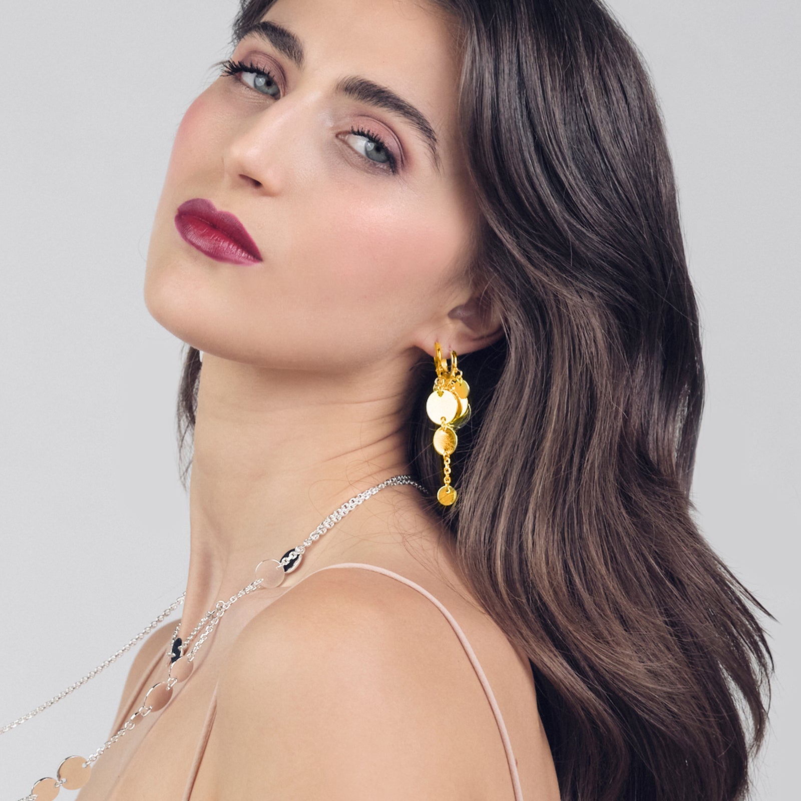 Orecchini donna Unoaerre color oro