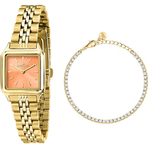 Orologio donna morellato color oro quadrante rosa collezione dafne