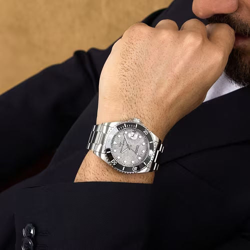 Orologio uomo philip watch quadrante grigio scuro 42 mm