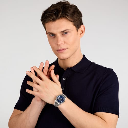 Orologio uomo philip watch quadrante blu 41 mm