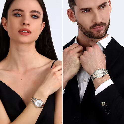 Orologio doppio per uomo e donna philip watch collezione caribe