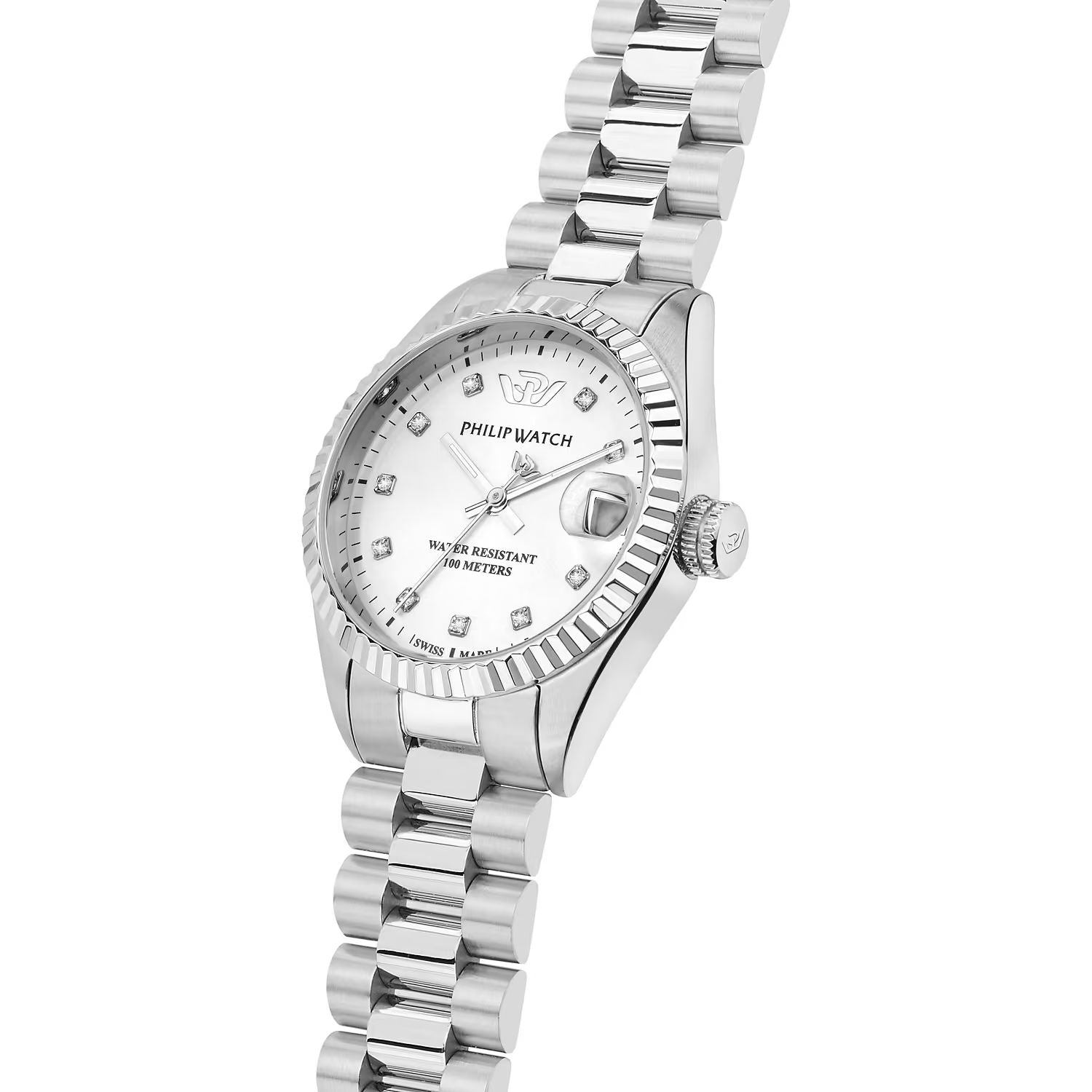 Orologio donna philip watch quadrante bianco 31 mm