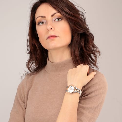 Orologio donna philip watch rosa quadrante bianco 31mm