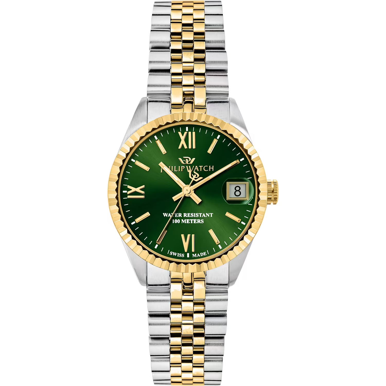 Orologio donna philip watch quadrante verde 31 mm