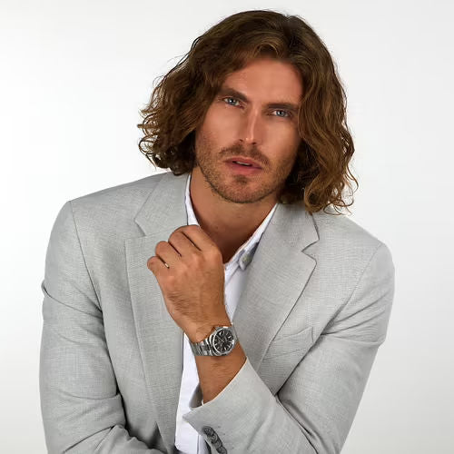 Orologio uomo philip watch quadrante nero 39 mm