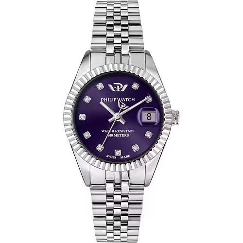 Orologio donna philip watch quadrante viola 28 mm