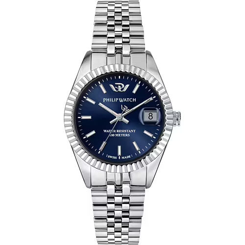 Orologio donna philip watch quadrante blu 28 mm