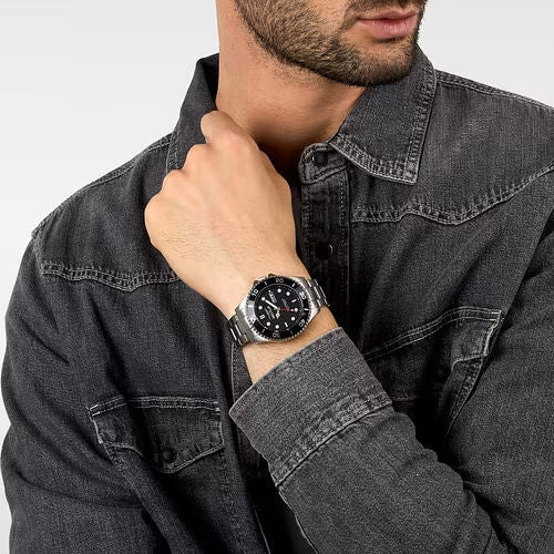 Orologio uomo sector quadrante nero collezione 230