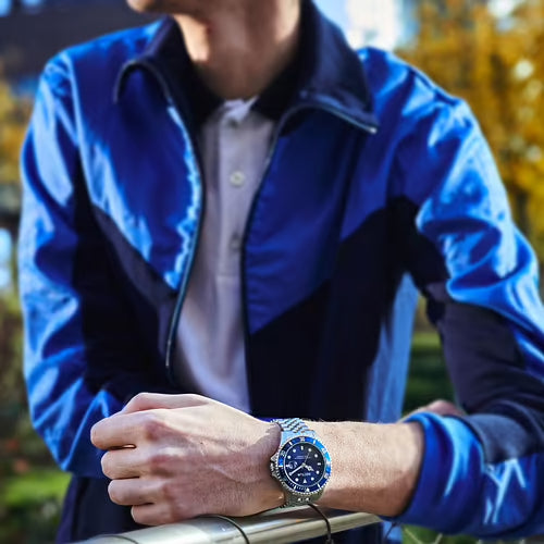 Orologio uomo sector quadrante blu collezione 230