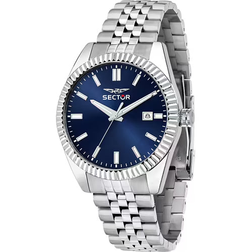 Orologio uomo sector quadrante blu collezione 240