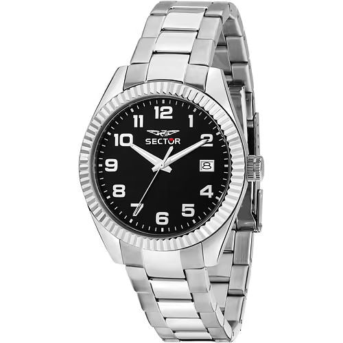 Orologio uomo sector quadrante nero collezione 240