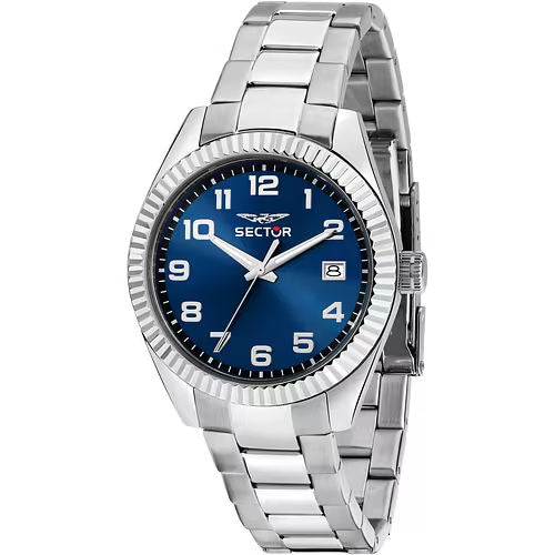Orologio uomo sector quadrante blu collezione 240