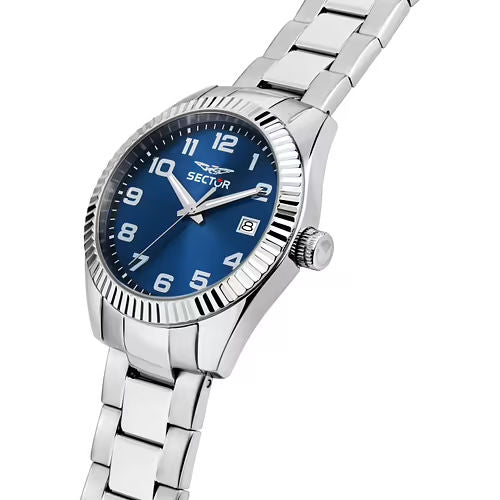 Orologio uomo sector quadrante blu collezione 240
