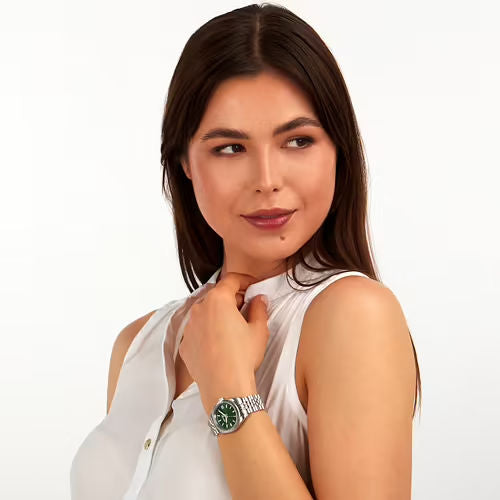 Orologio Sector donna acciaio quadrante verde