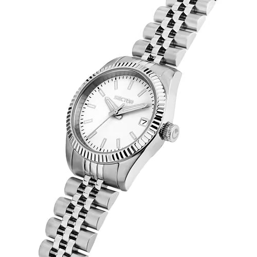 Orologio donna sector quadrante bianco collezione 240