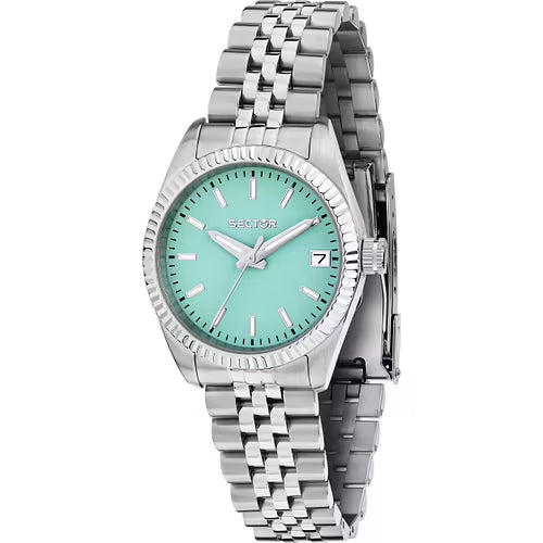 Orologio donna sector quadrante blu turhese collezione 240