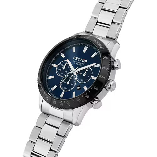 Orologio Uomo Sector quadrante blu collezione 270