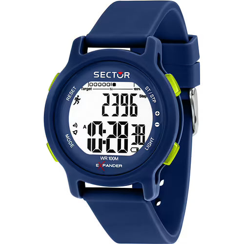 EX-27 43MM DIGITAL BLUE DIAL BLUE ST